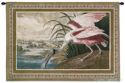 Spoonbill Pelican Wall Tapestry