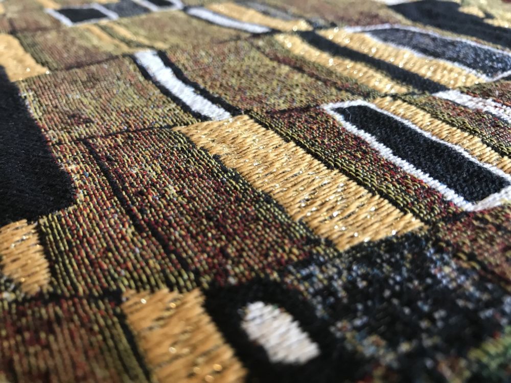 Gustav Klimt The Kiss Wall Tapestry