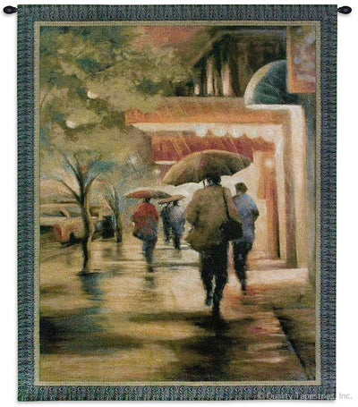 Second Street Drizzle Wall Tapestry