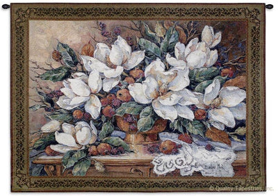 Enduring Riches Floral Wall Tapestry