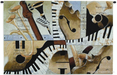 Jazz Medley I Wall Tapestry