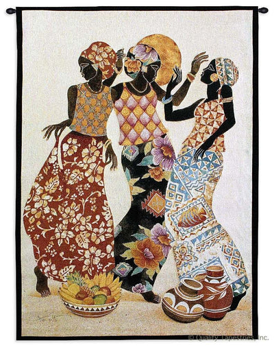 Jubilation African Women Wall Tapestry