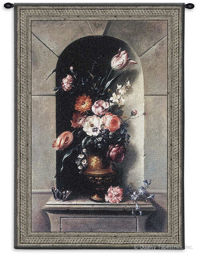 Flowers of Antiquity II Wall Tapestry