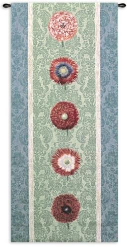 Floating Botanicals II Wall Tapestry