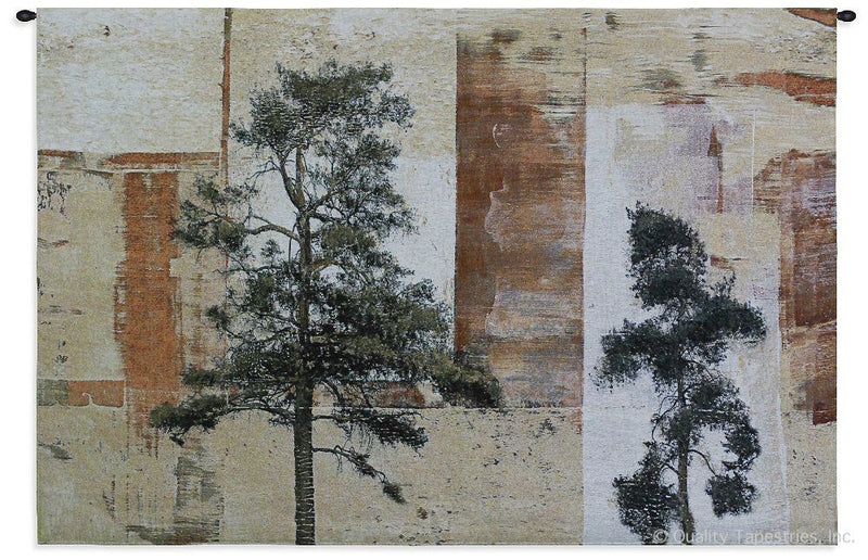 Parchment Trees II Wall Tapestry
