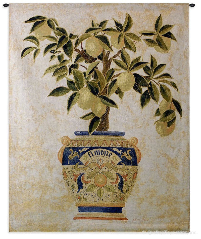 Italian Lemon Tree Wall Tapestry