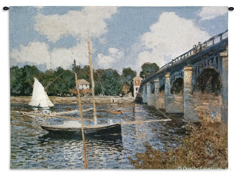 Bridge at Argenteuil Wall Tapestry