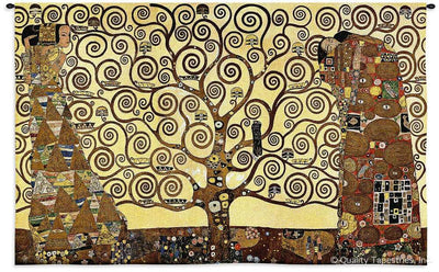 Gustav Klimt Stoclet Frieze Tree of Life Wall Tapestry