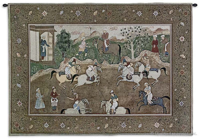 Polo Match Wall Tapestry