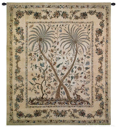 Tropical Palm Trees Wall Tapestry
