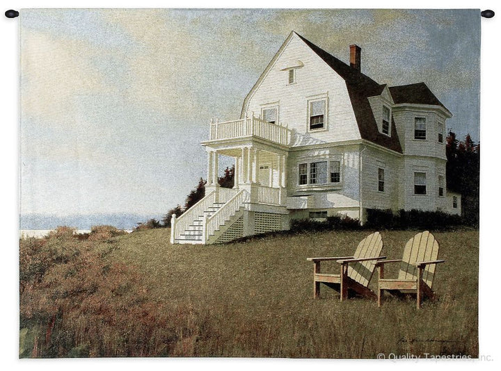 Oceanfront View Wall Tapestry