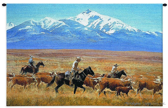 Cattle Range Wall Tapestry