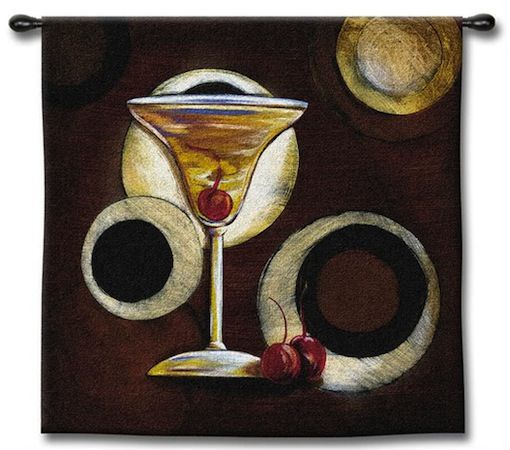 Martini II Wall Tapestry