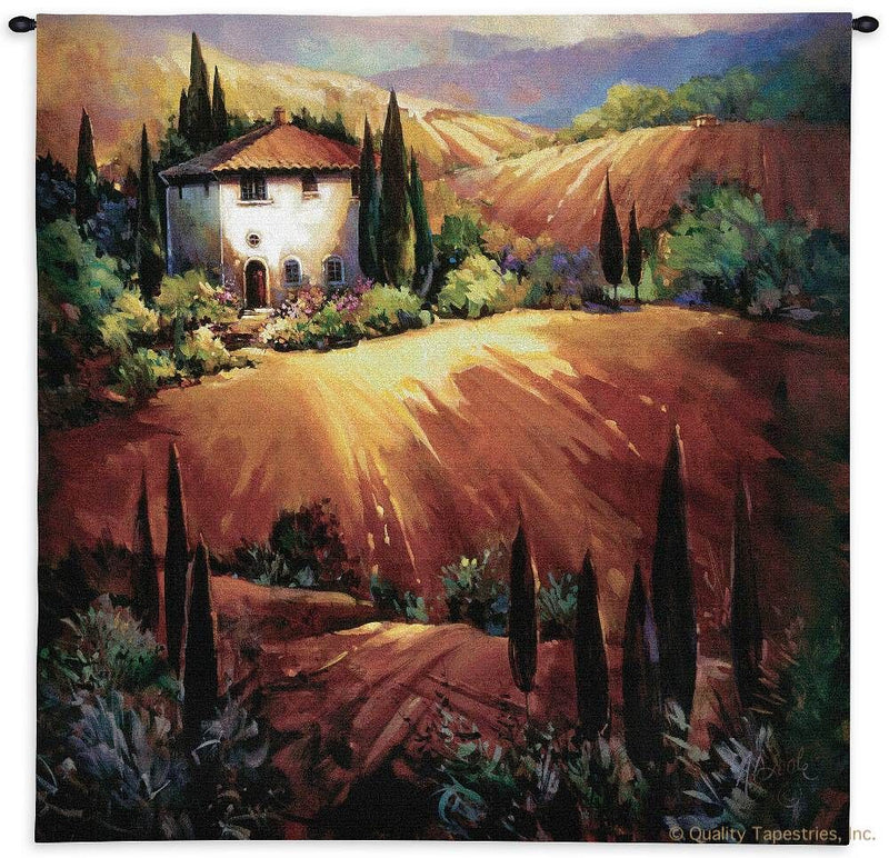 Tuscany Landscape Wall Tapestry