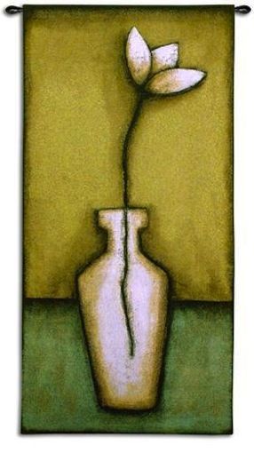 Water Blossoms II Wall Tapestry