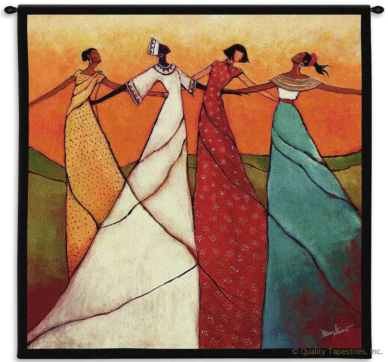 Unity Women of Color Wall Tapestry
