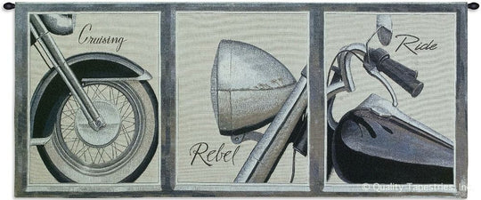 Motorcycle Wall Tapestry
