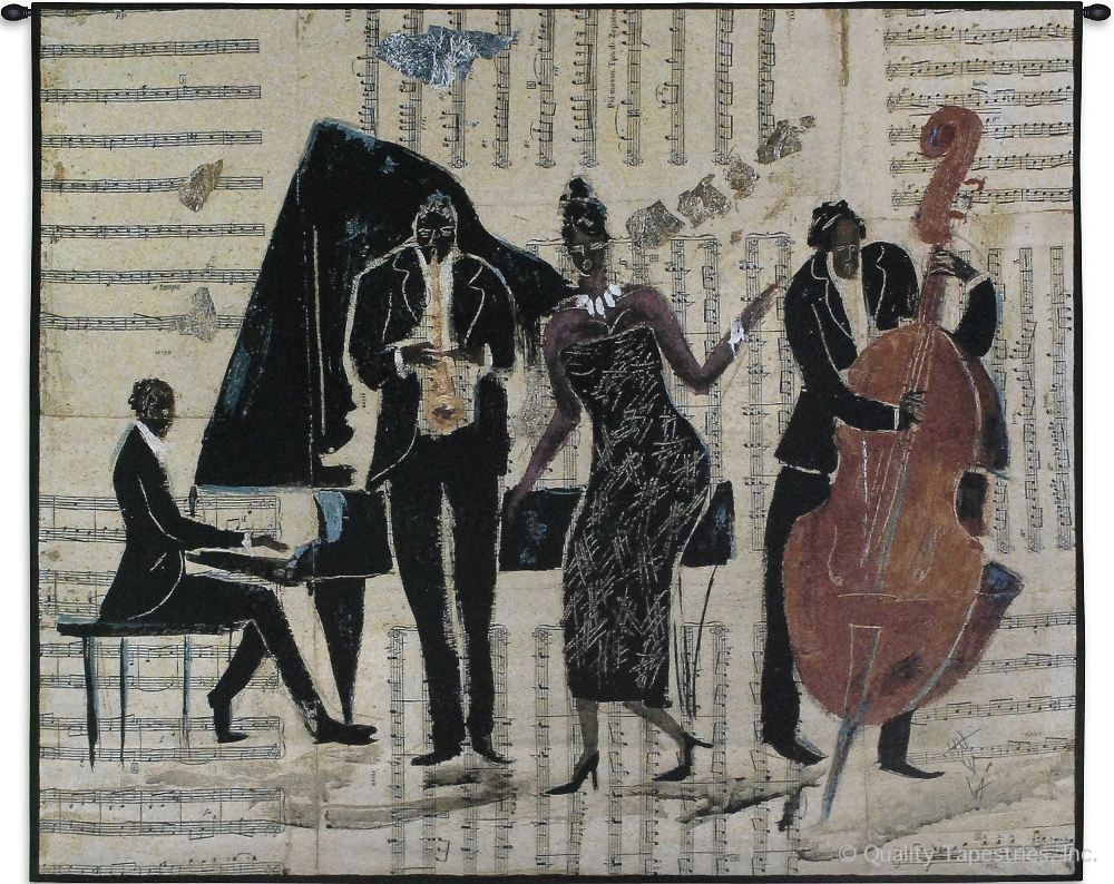 Jam Session Wall Tapestry