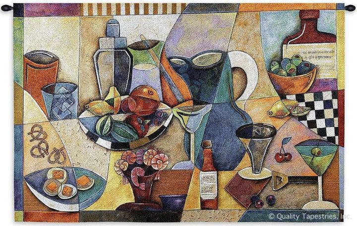 Mixed Drinks Abstract Wall Tapestry