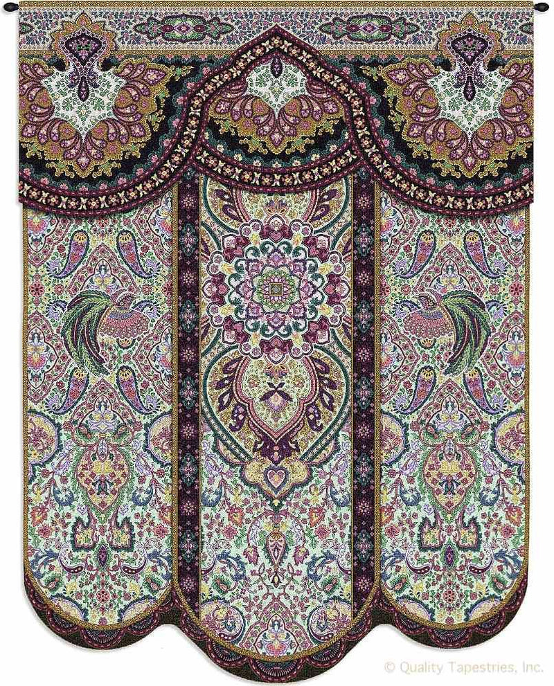Indian Paradise Plum Wall Tapestry