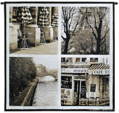 Modern Paris Wall Tapestry