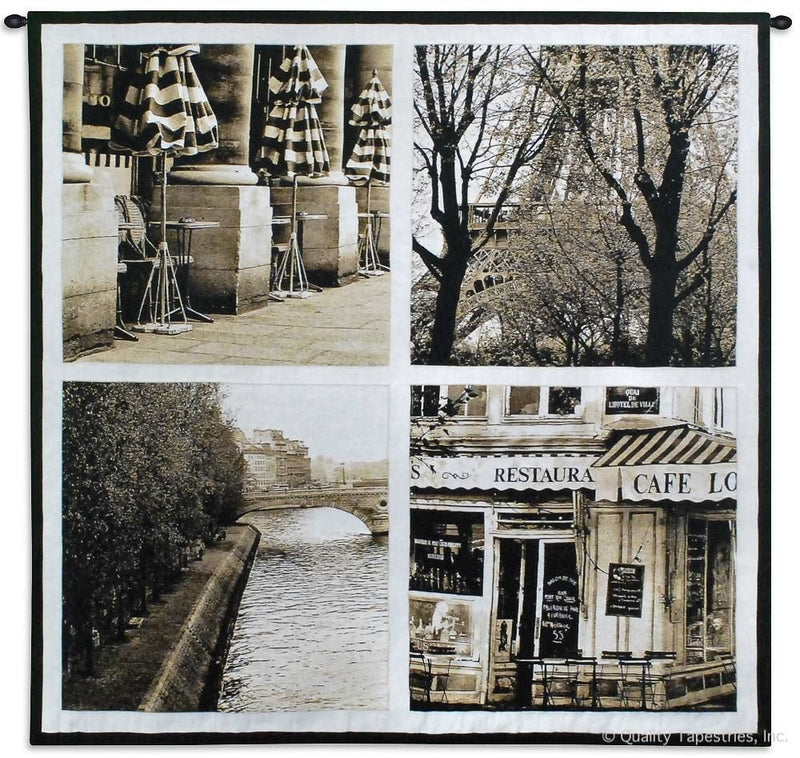 Modern Paris Wall Tapestry