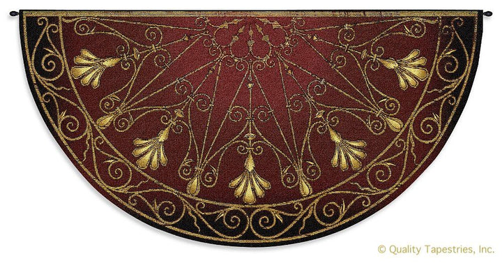 Half Moon Motif Wall Tapestry
