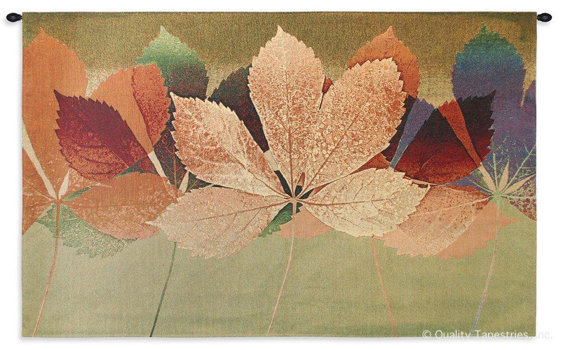 Leaf Dance II Wall Tapestry
