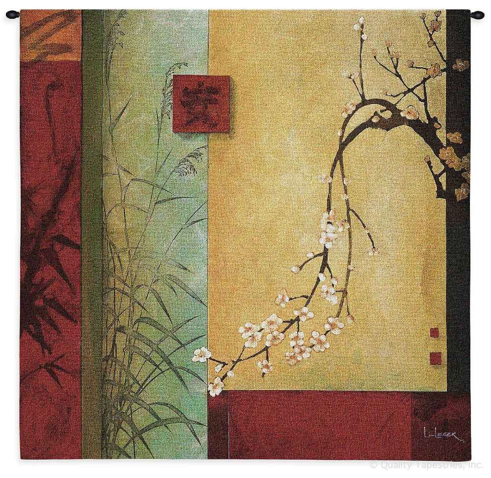 Asian Spring Chorus Wall Tapestry