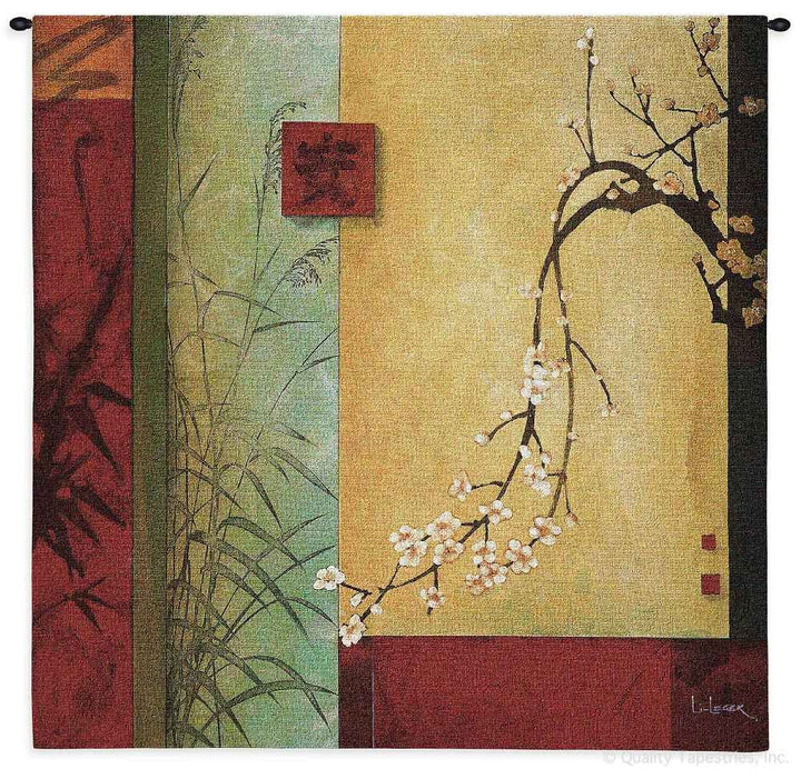 Asian Spring Chorus Wall Tapestry