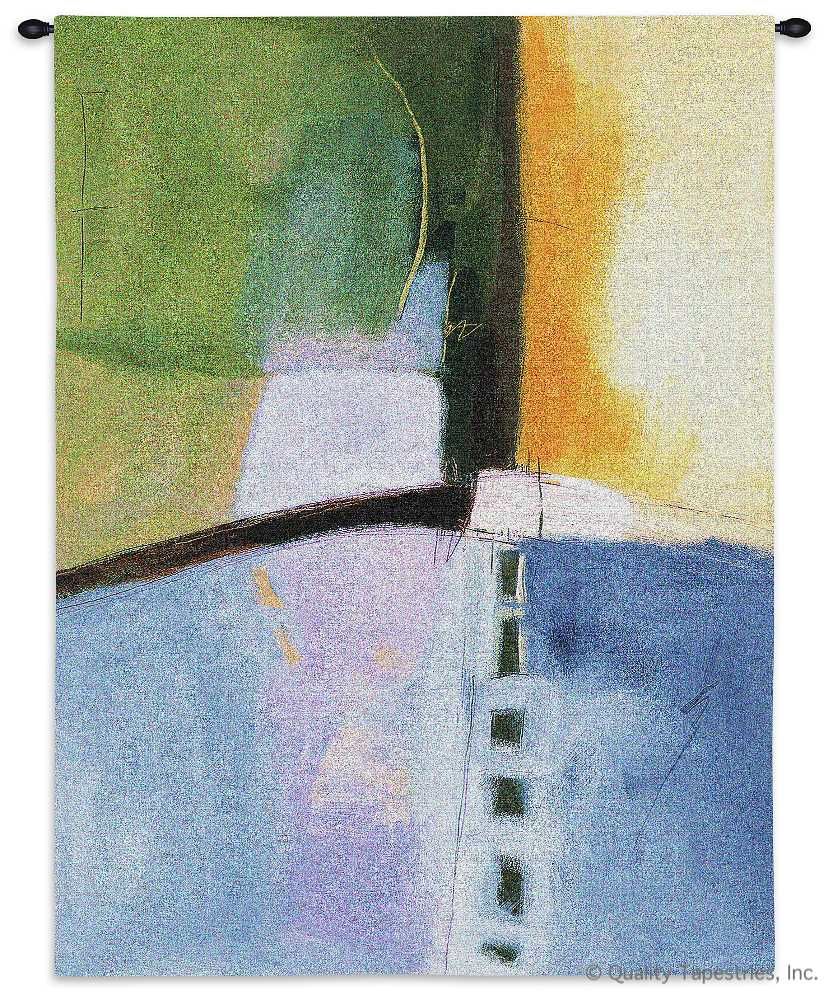 Modern Linear Motion II Wall Tapestry