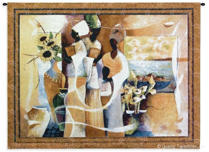 Abstract African Garb Wall Tapestry