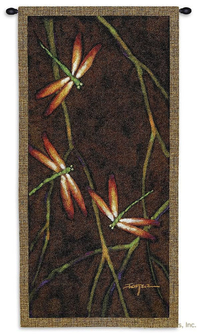 Dragonfly October Song I Wall Tapestry