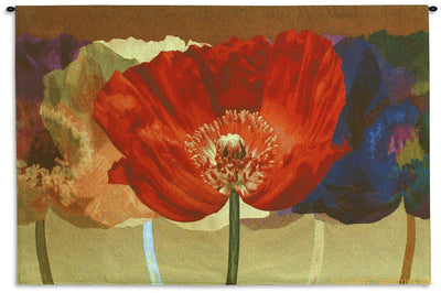 Poppy Tango Wall Tapestry