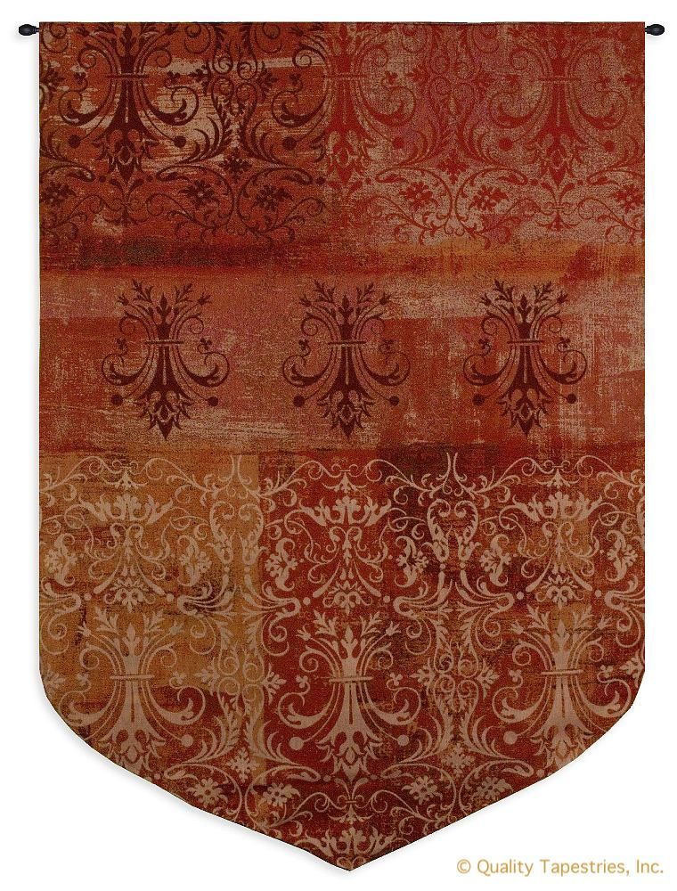 Damask Red Arabian Wall Tapestry