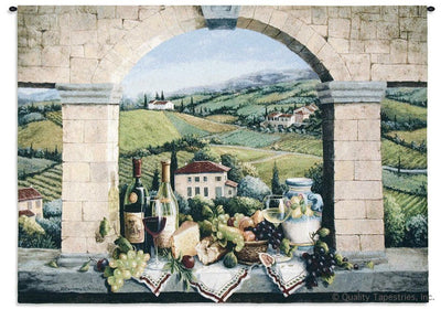 Vino de Tuscany Wall Tapestry