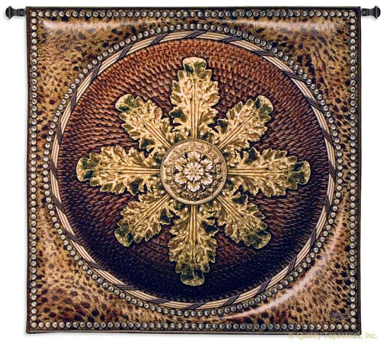 Leopard Print Rosette Wall Tapestry