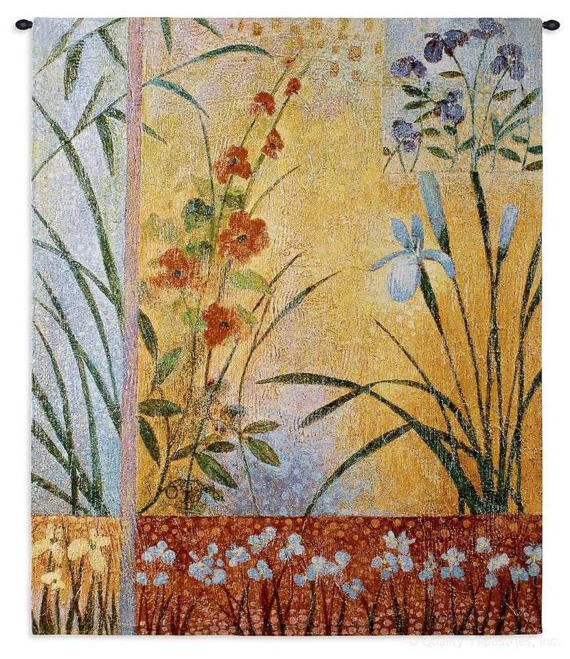 Sassafrass Abstract Floral Wall Tapestry