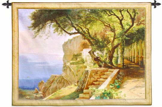 Pergola in Amalfi Italy Wall Tapestry