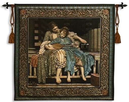The Music Lesson Wall Tapestry