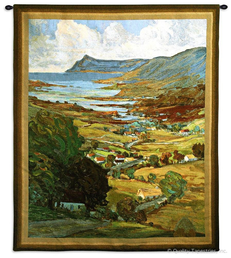Color of Ireland Landscape Wall Tapestry