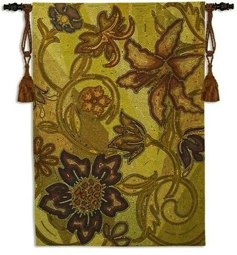 Autumn Mosaic Wall Tapestry