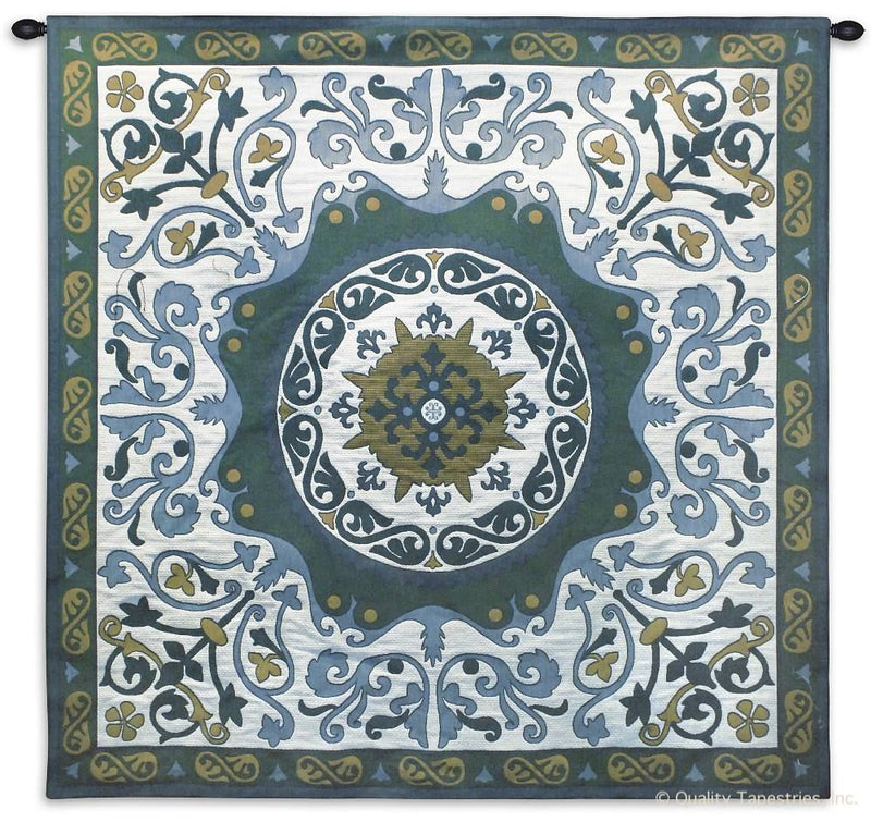 Suzani Indigo Wall Tapestry
