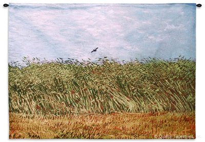 Van Gogh Wheatfield With a Lark Wall Tapestry
