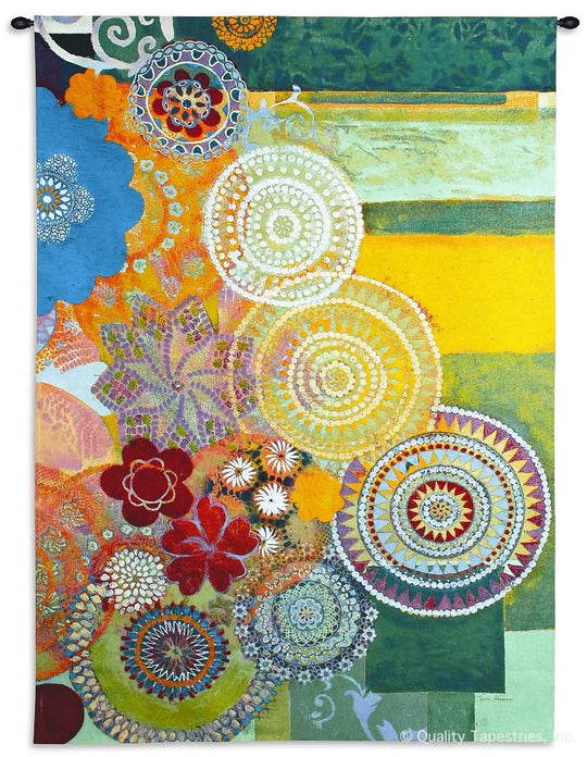 Lace Curve Wall Tapestry