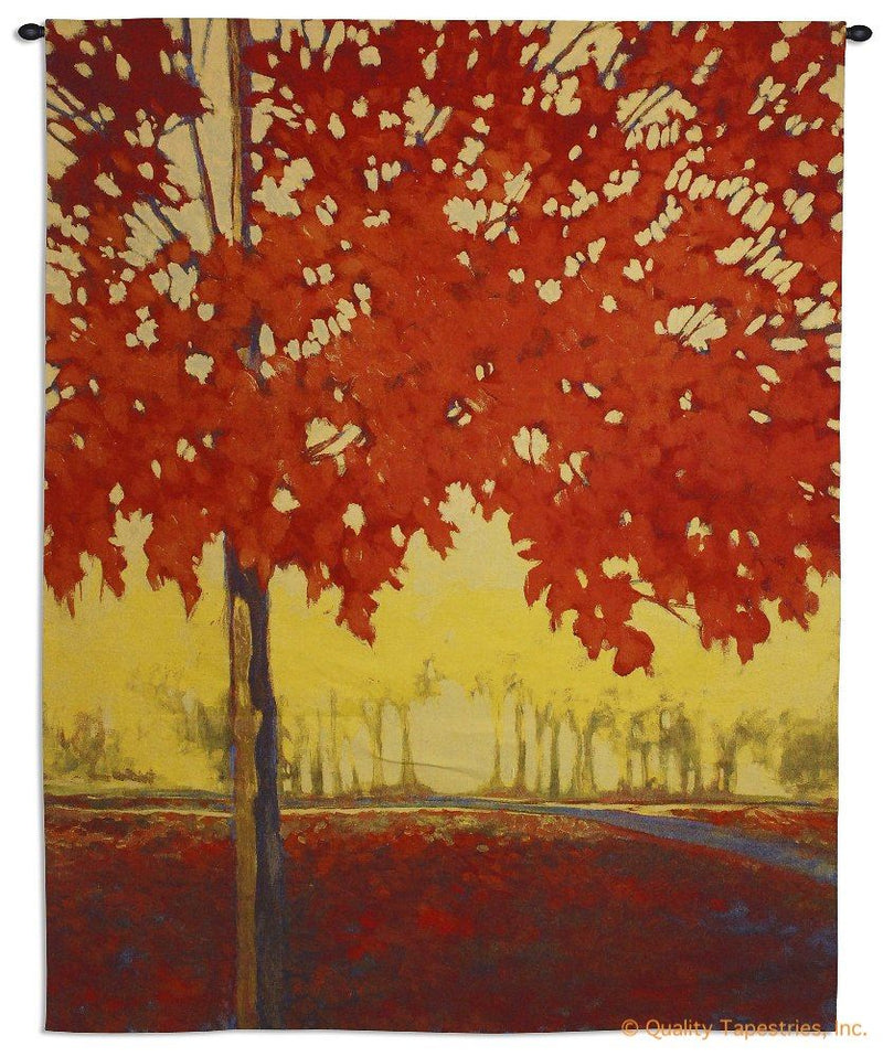 Fire Maple Wall Tapestry