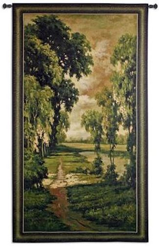 Tranquility Verdure Large Wall Tapestry