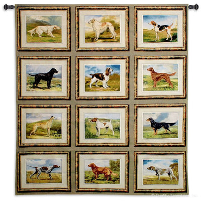 English Sporting Dogs Wall Tapestry