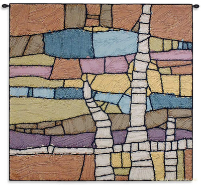 Procession Abstract Wall Tapestry