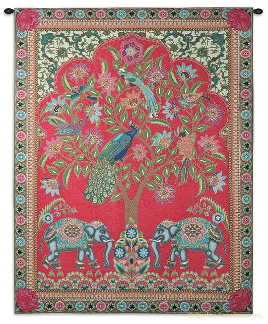 Indian Tree of Life Wall Tapestry